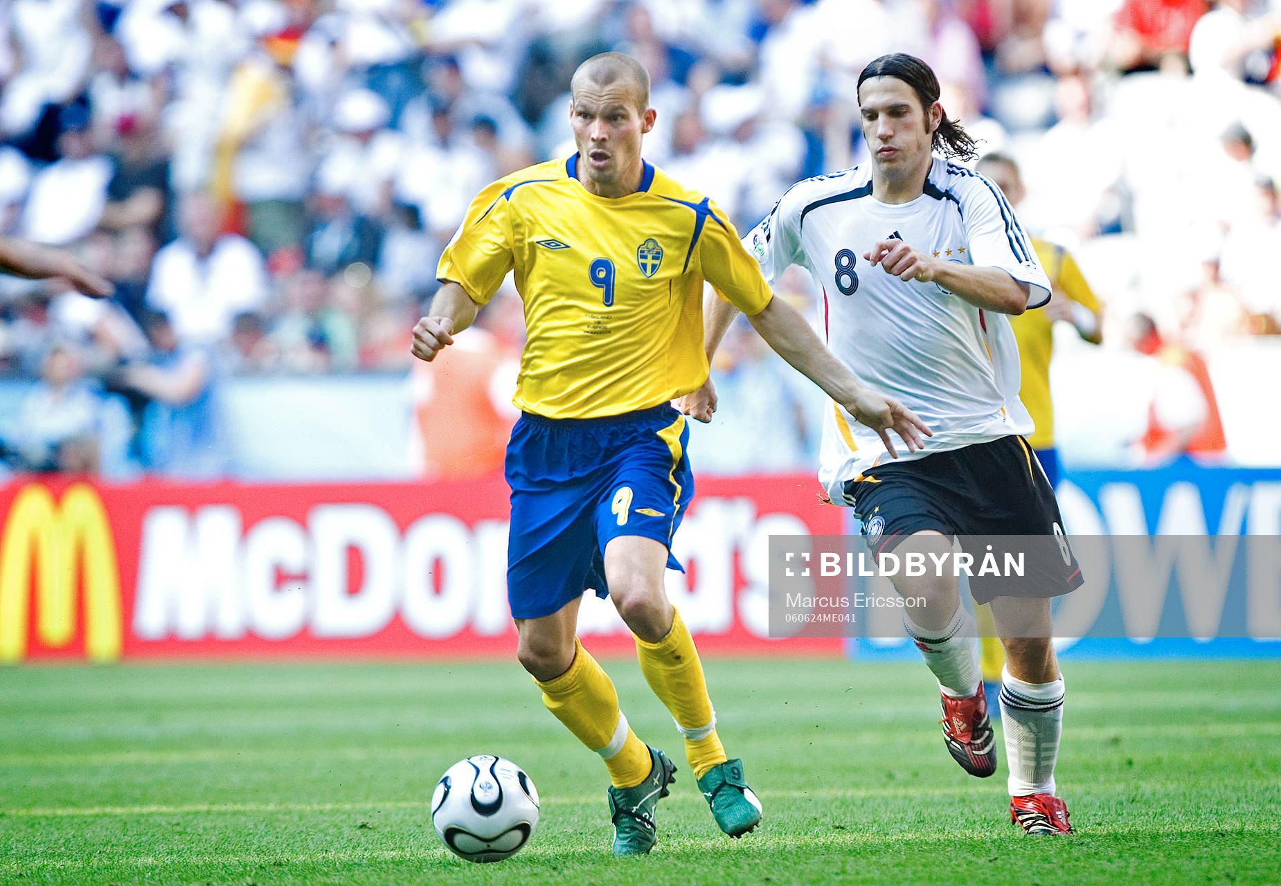 Fredrik Ljungberg, Sverige och Torsten Frings, Tyskland