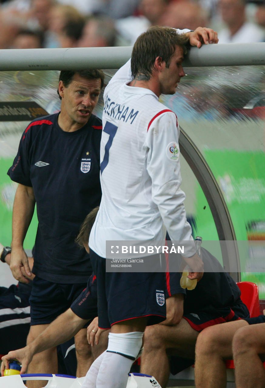 David Beckham, England utbytt