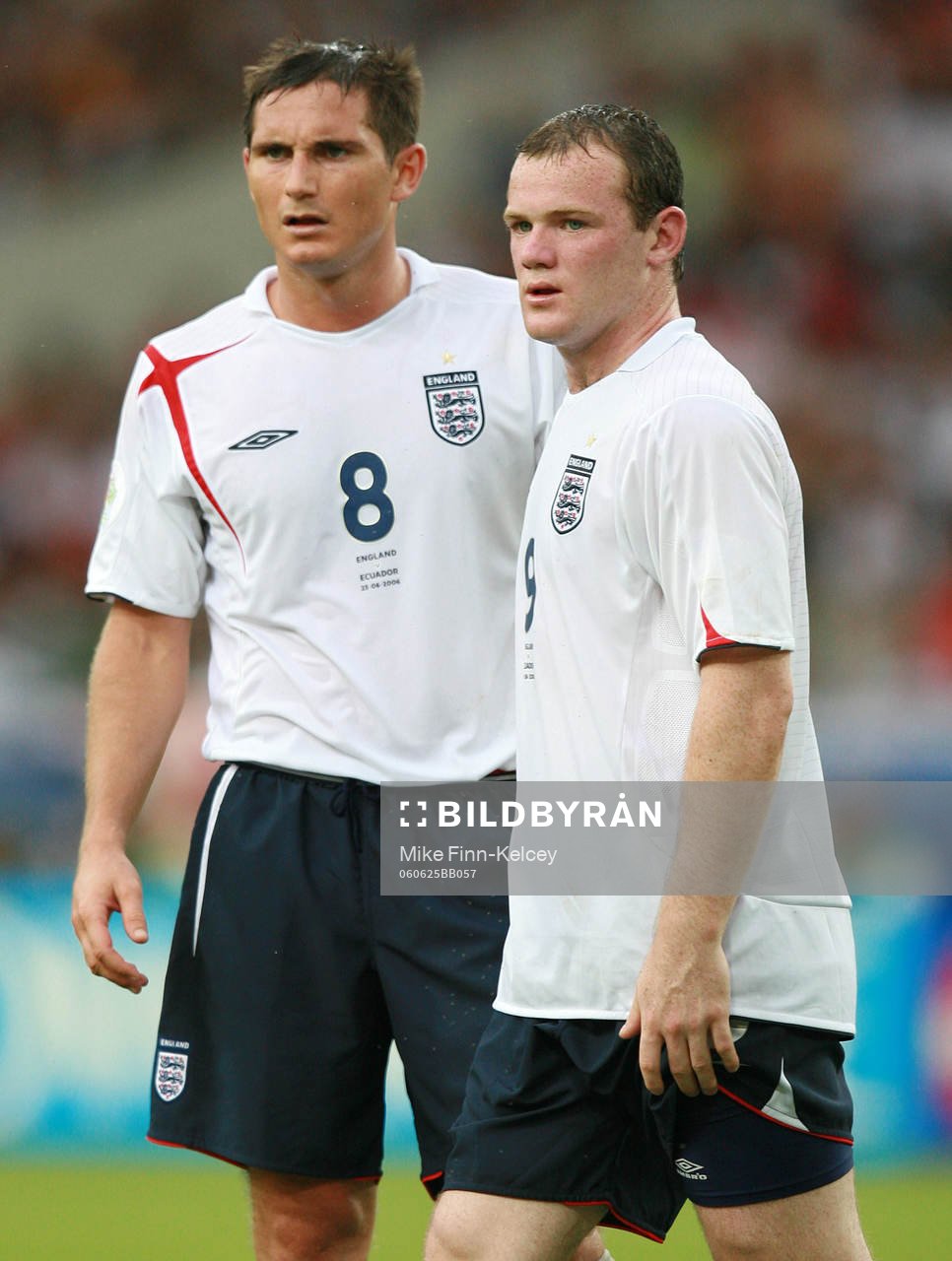 Wayne Rooney och Frank Lampard