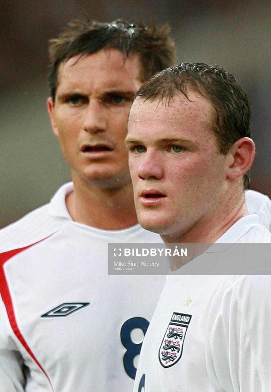 Wayne Rooney och Frank Lampard