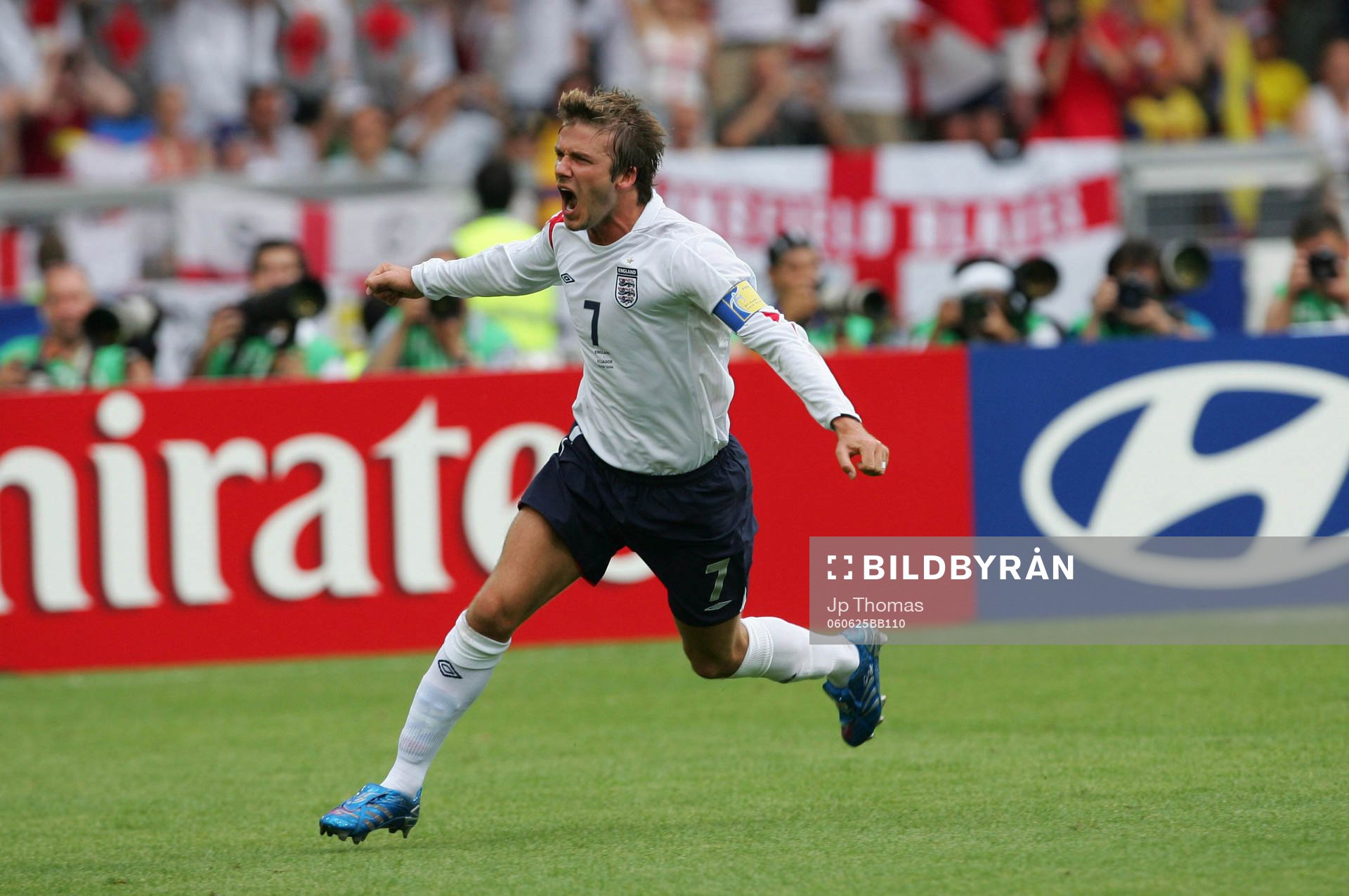 David Beckham, jubel