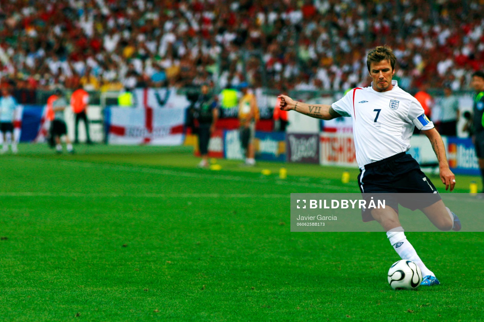 David Beckham. England