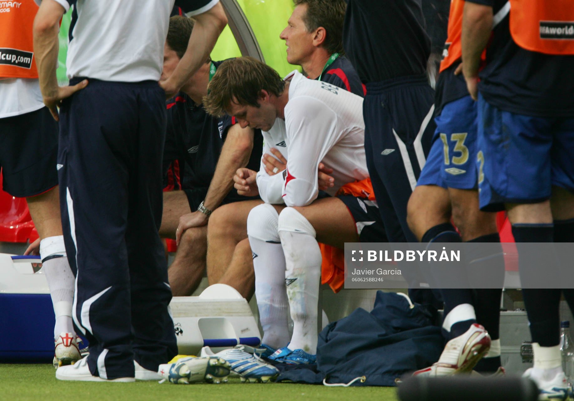 David Beckham, England utbytt