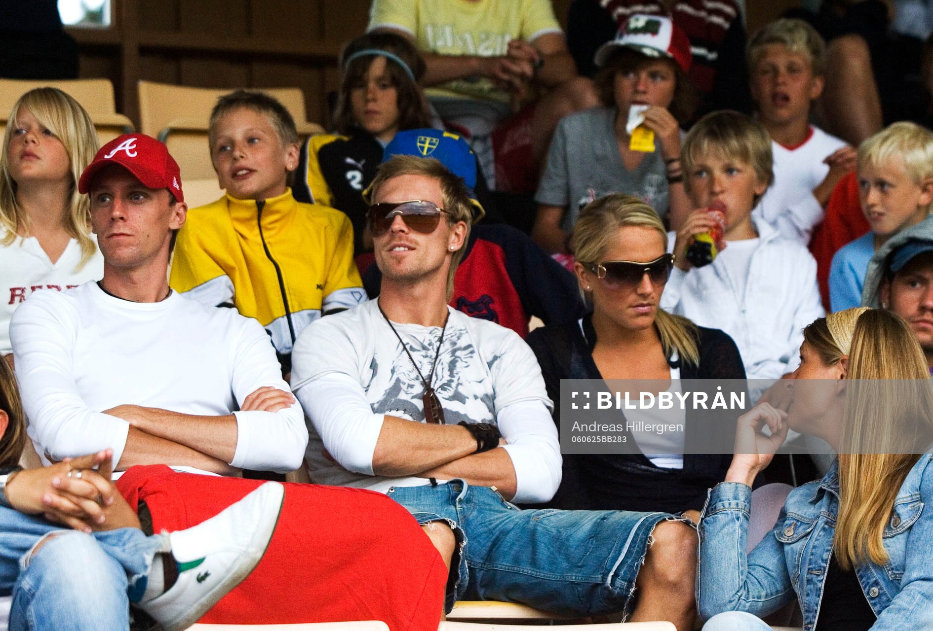  Christian Wilhelmsson (Christian Chippen Wilhelmsson), fanns på läktaren för att se matchen.