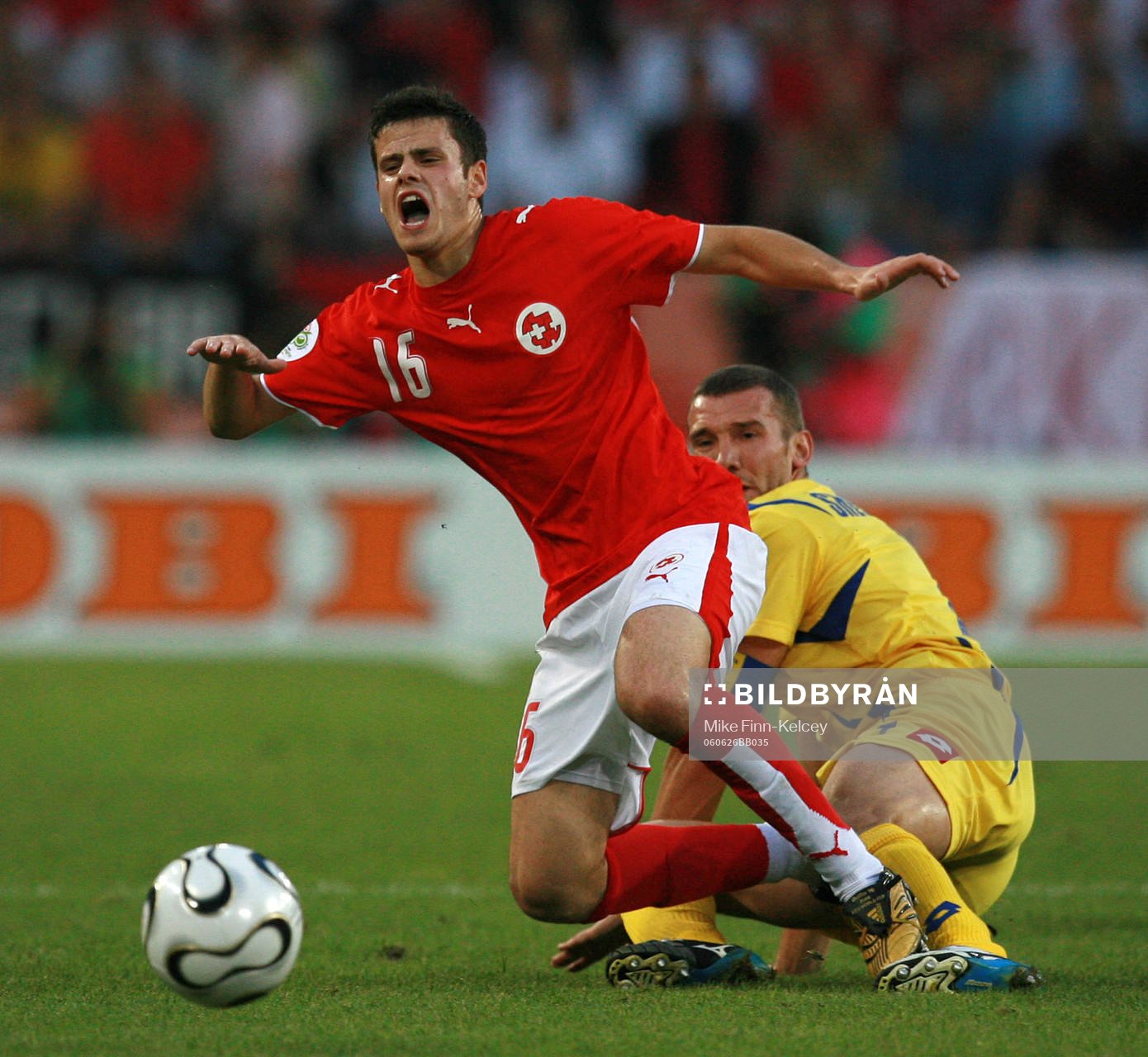 Andrej Shevchenko, Ukraina och Tranquillo Barnetta, Schweiz