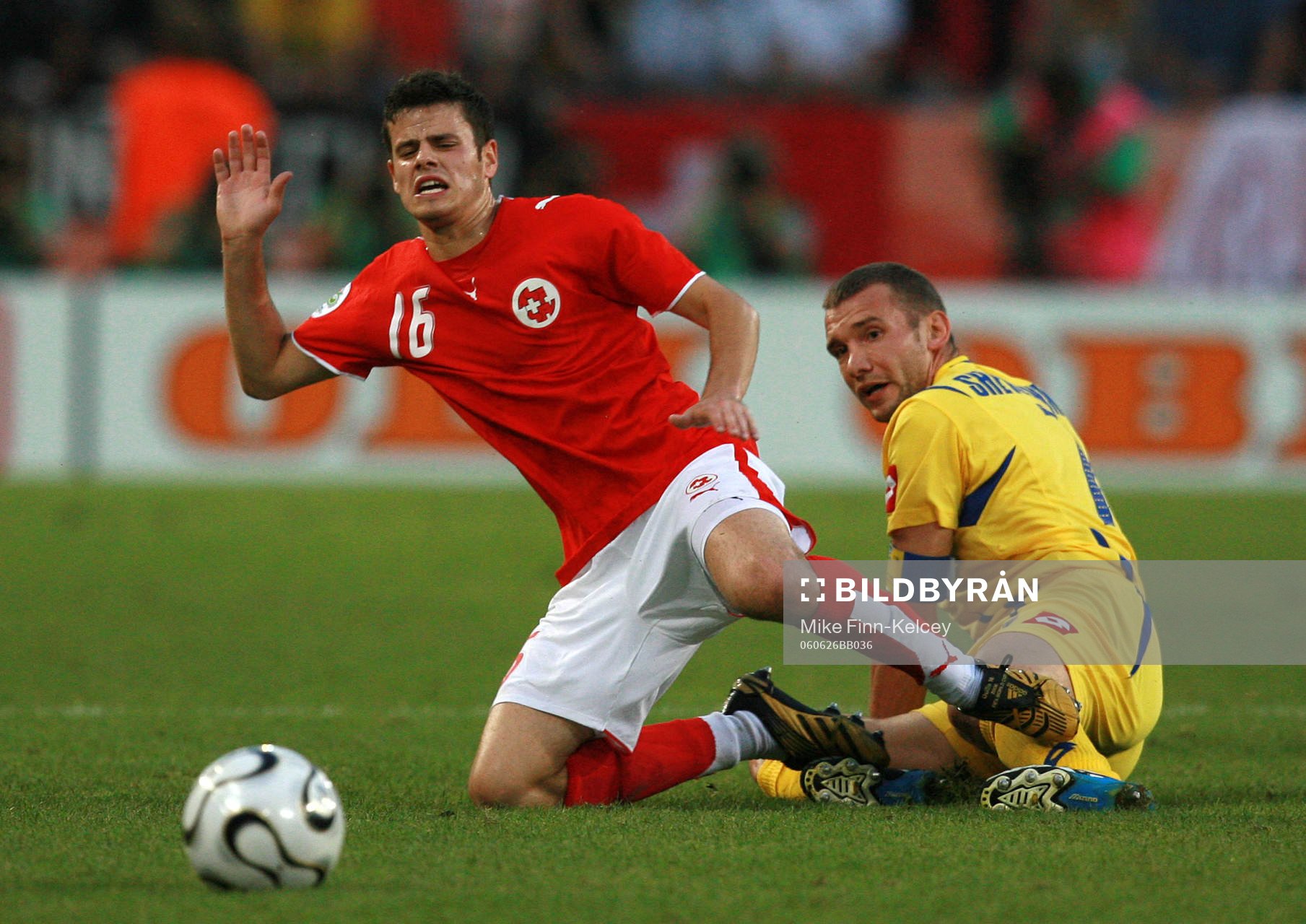 Andrej Shevchenko, Ukraina och Tranquillo Barnetta, Schweiz