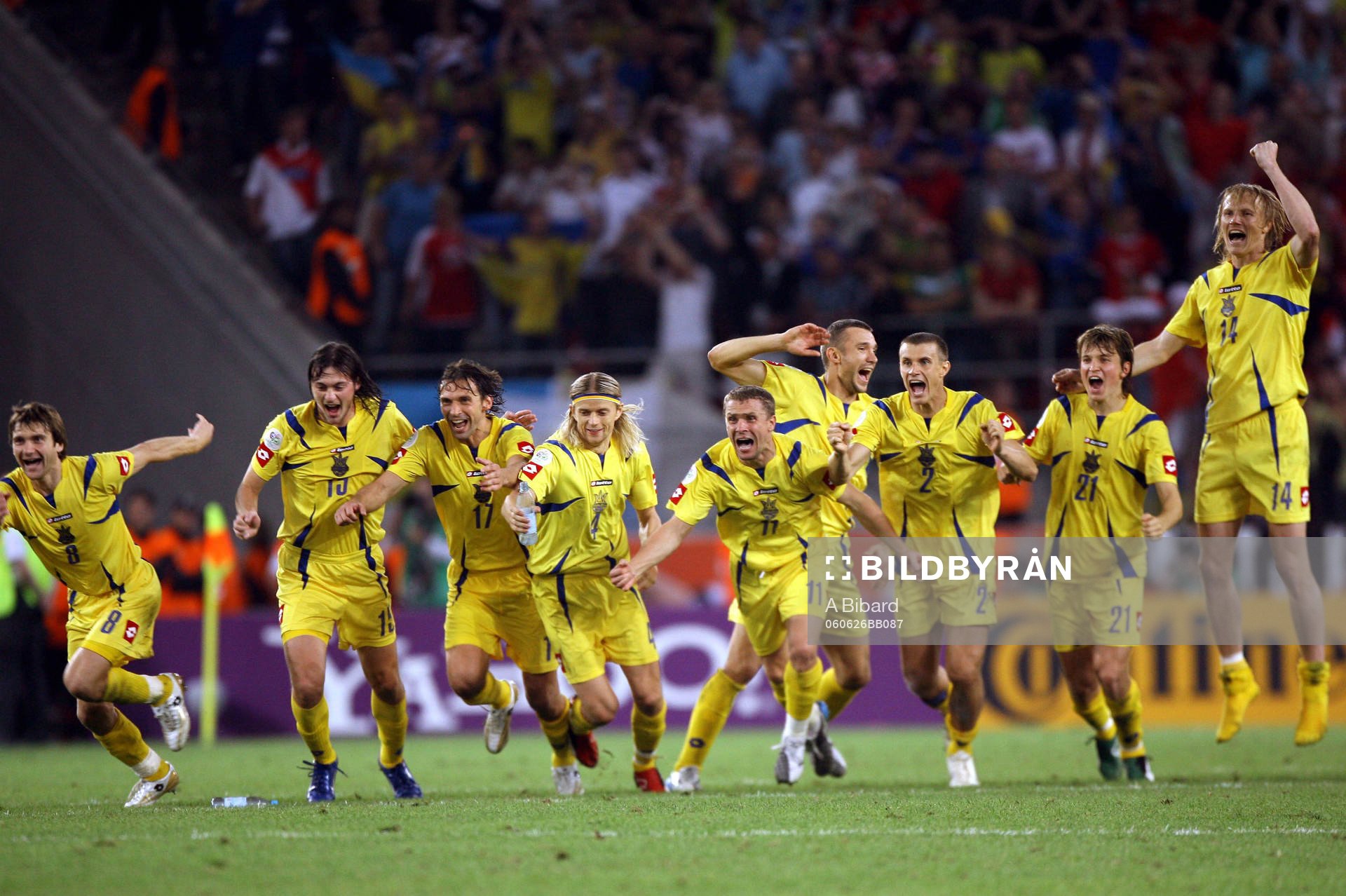 Ukraina, klara för kvartsfinal