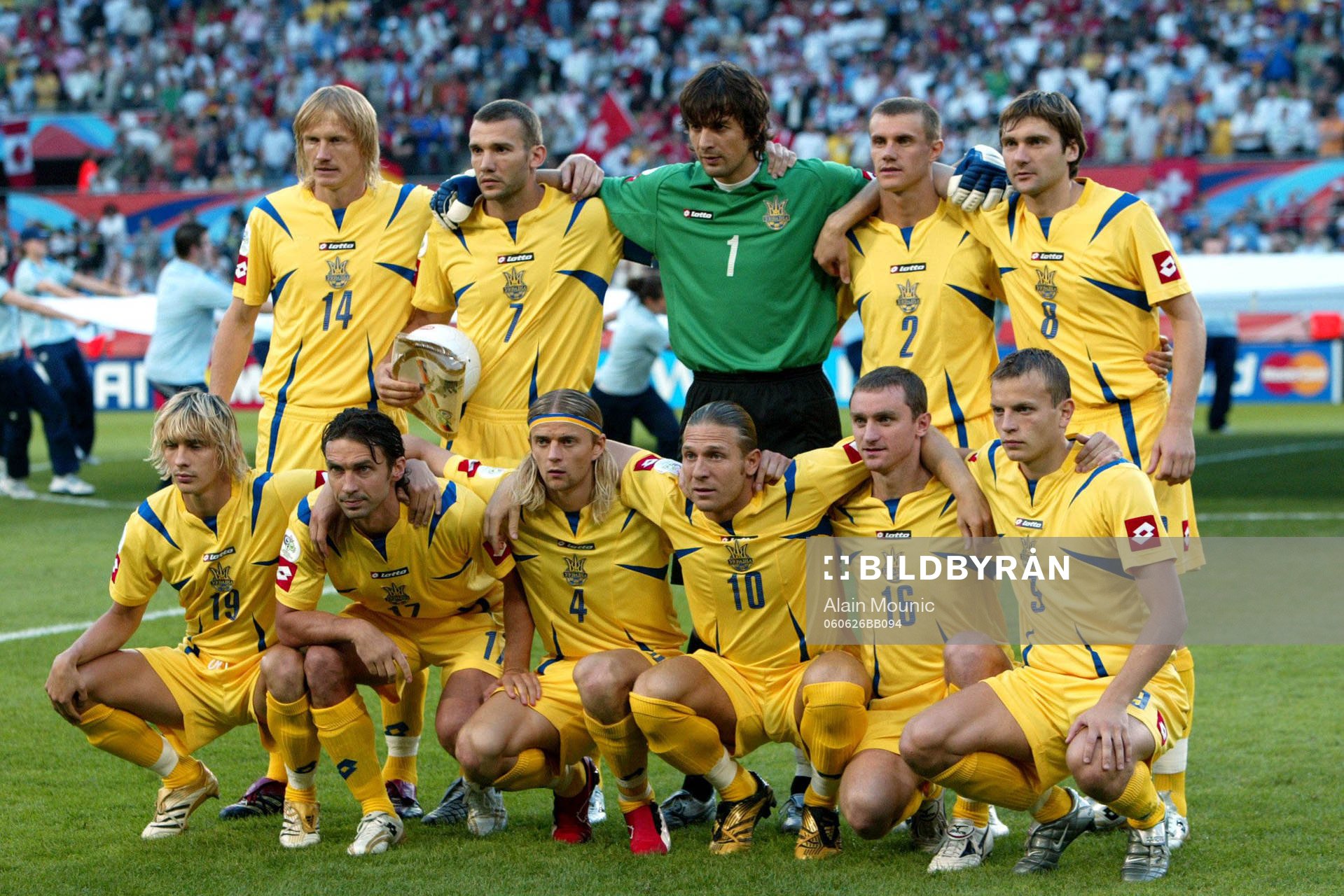 Bakre raden frv ; Goussine, Shevchenko, Chovkovsky