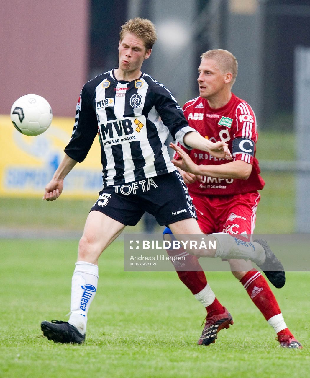 Johan Andersson, Landskrona och Mikael Mårtensson,