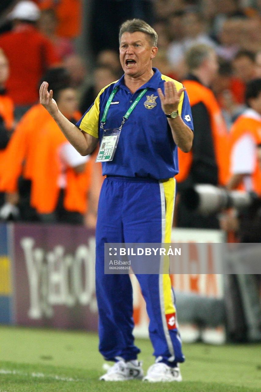 Oleg Blokhin, förbundskapten, Ukraina