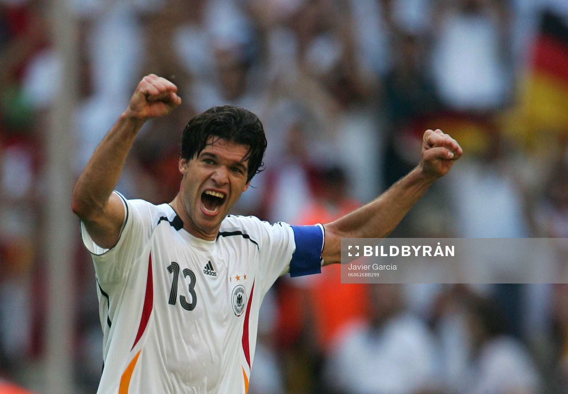 Michael Ballack, Tyskland (Jubel)
