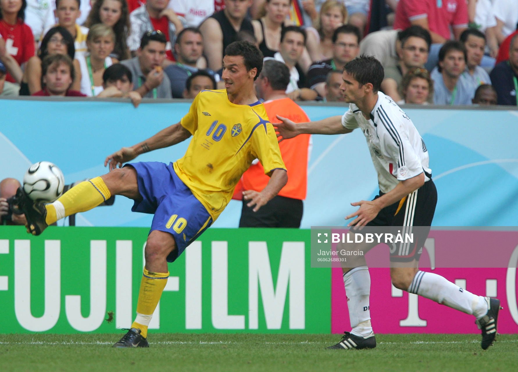 Zlatan Ibrahimovic, Sverige och Arne Friedrich, Tyskland