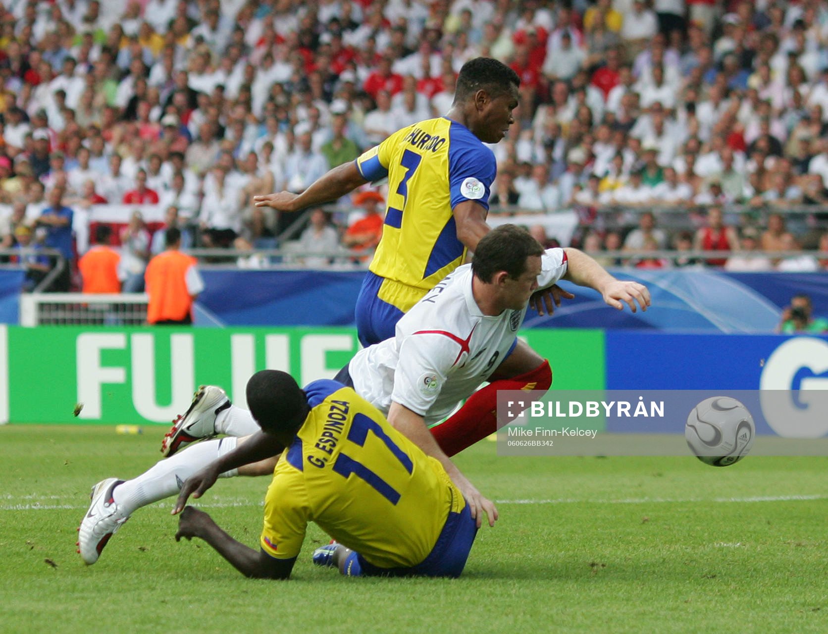 Wayne Rooney, England stoppas