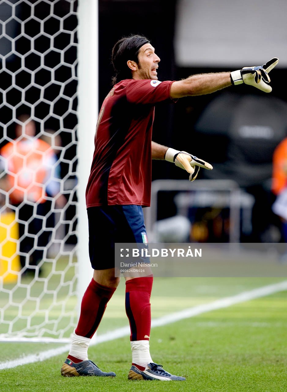 Fotboll, VM 2006, Gianluigi Buffon, (målvakt) Italien