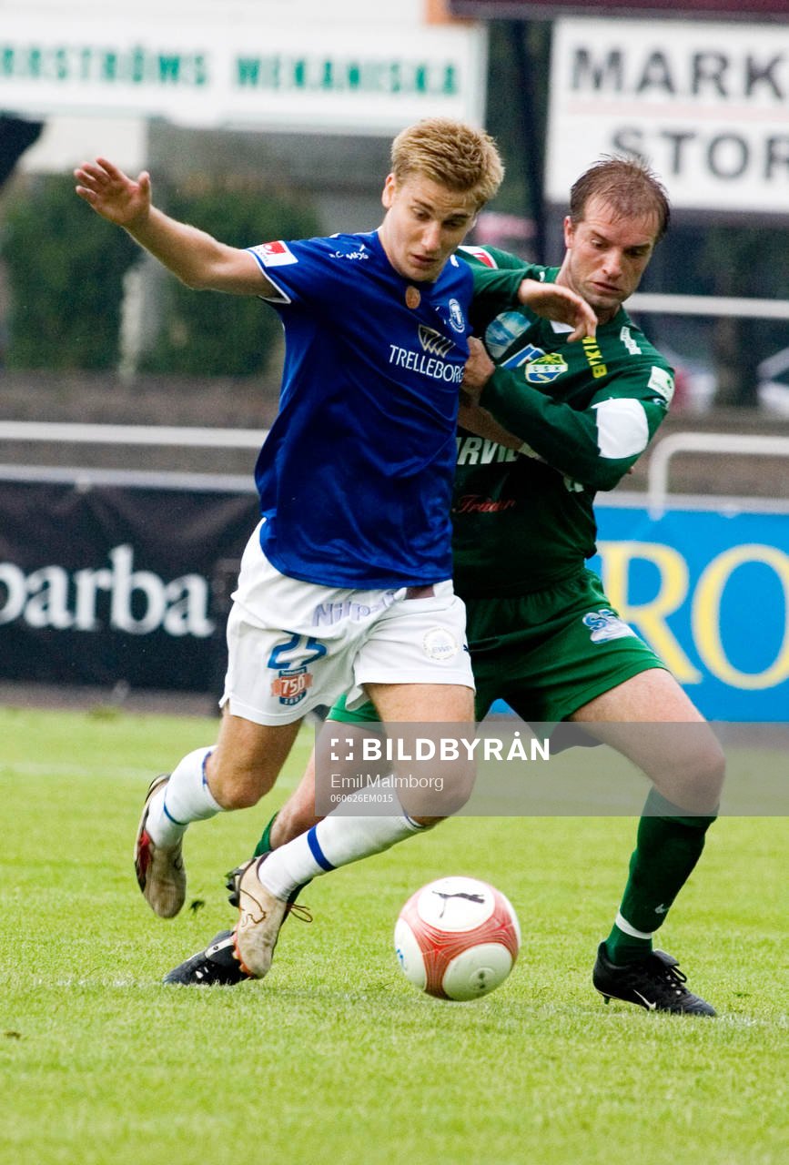 Rasmus Bengtsson, Trelleborg, Darko Matjijevic, Ljungskile