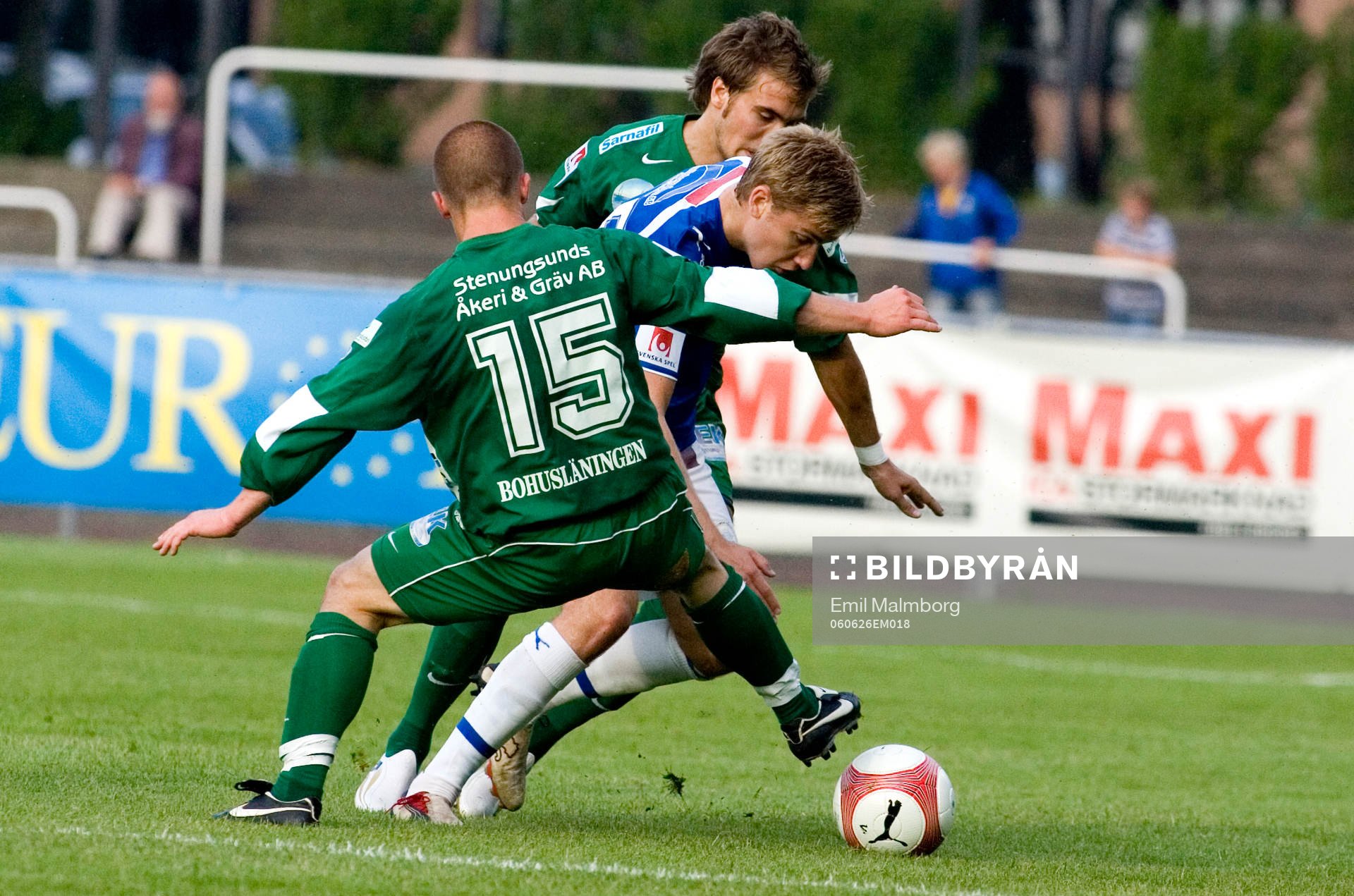 Linus Malmqvist, Trelleborg stoppas av Robert Pettersson,