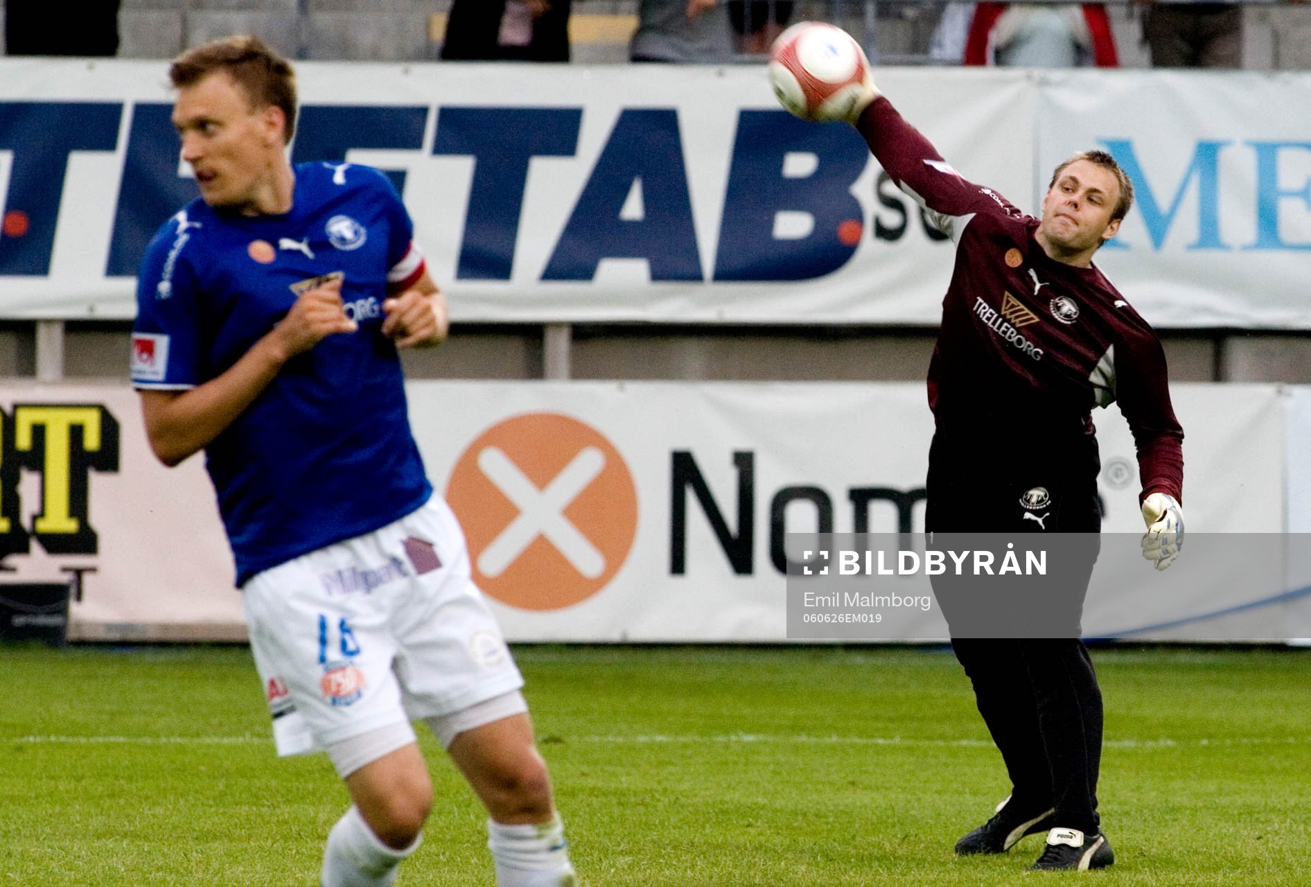 Fredrik Persson, Trelleborg (Målvakt) fick nollan spräckt