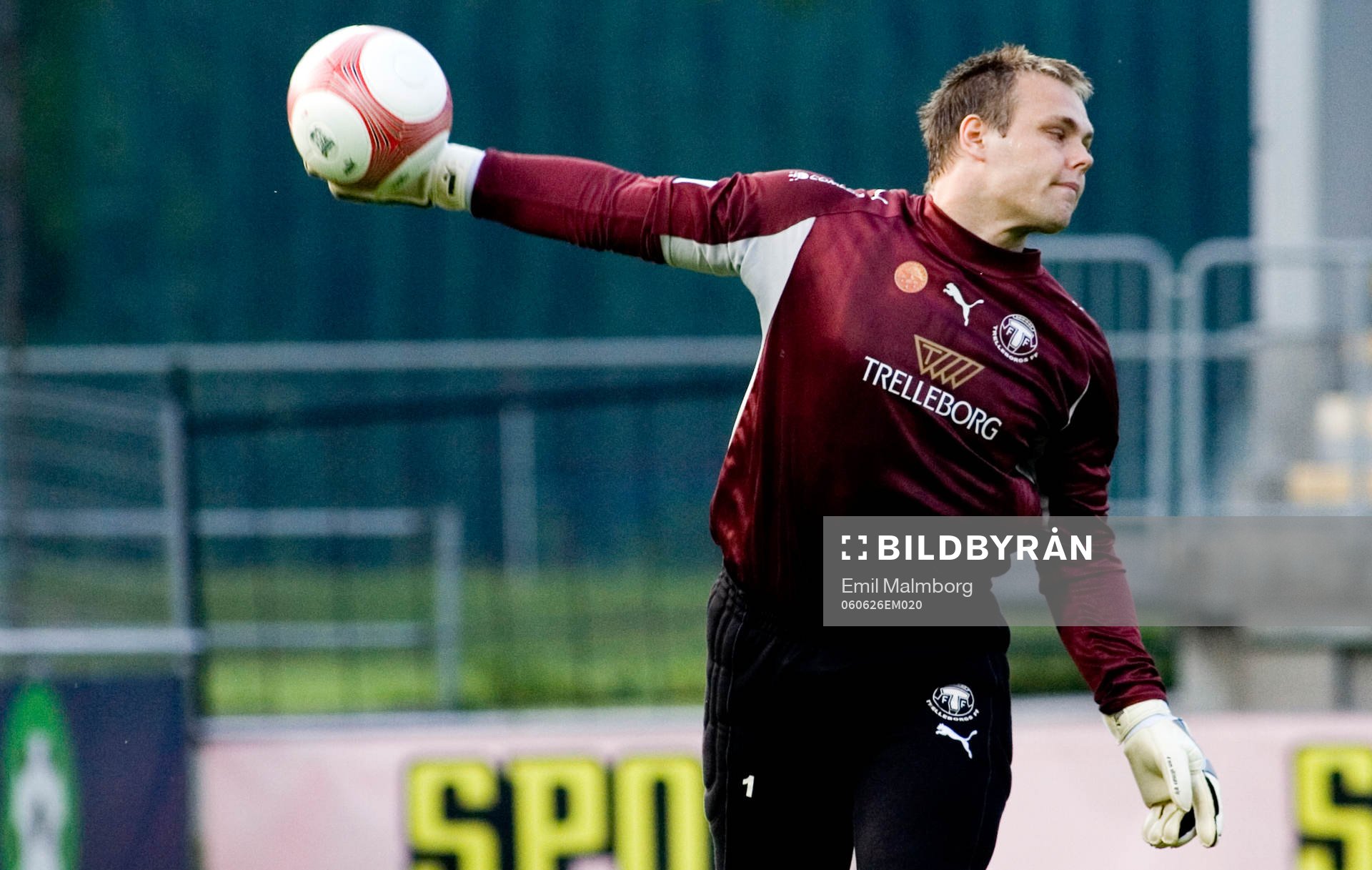 Fredrik Persson, Trelleborg (Målvakt) fick nollan spräckt