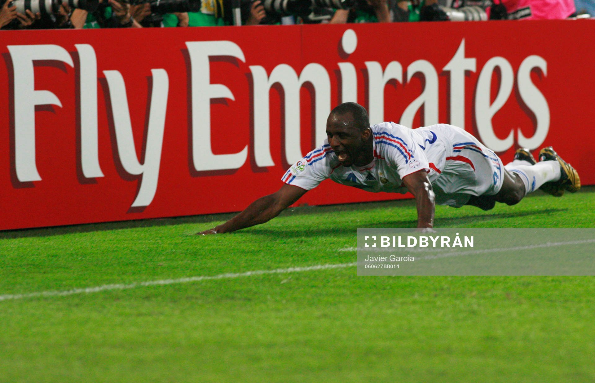 Patrick Vieira, Frankrike (Jubel)