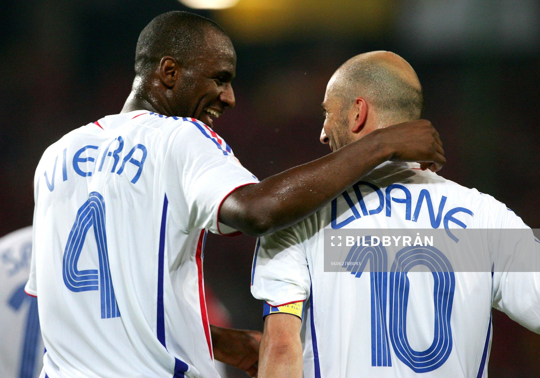 Patrick Vieira och Zinedine Zidane, Frankrike