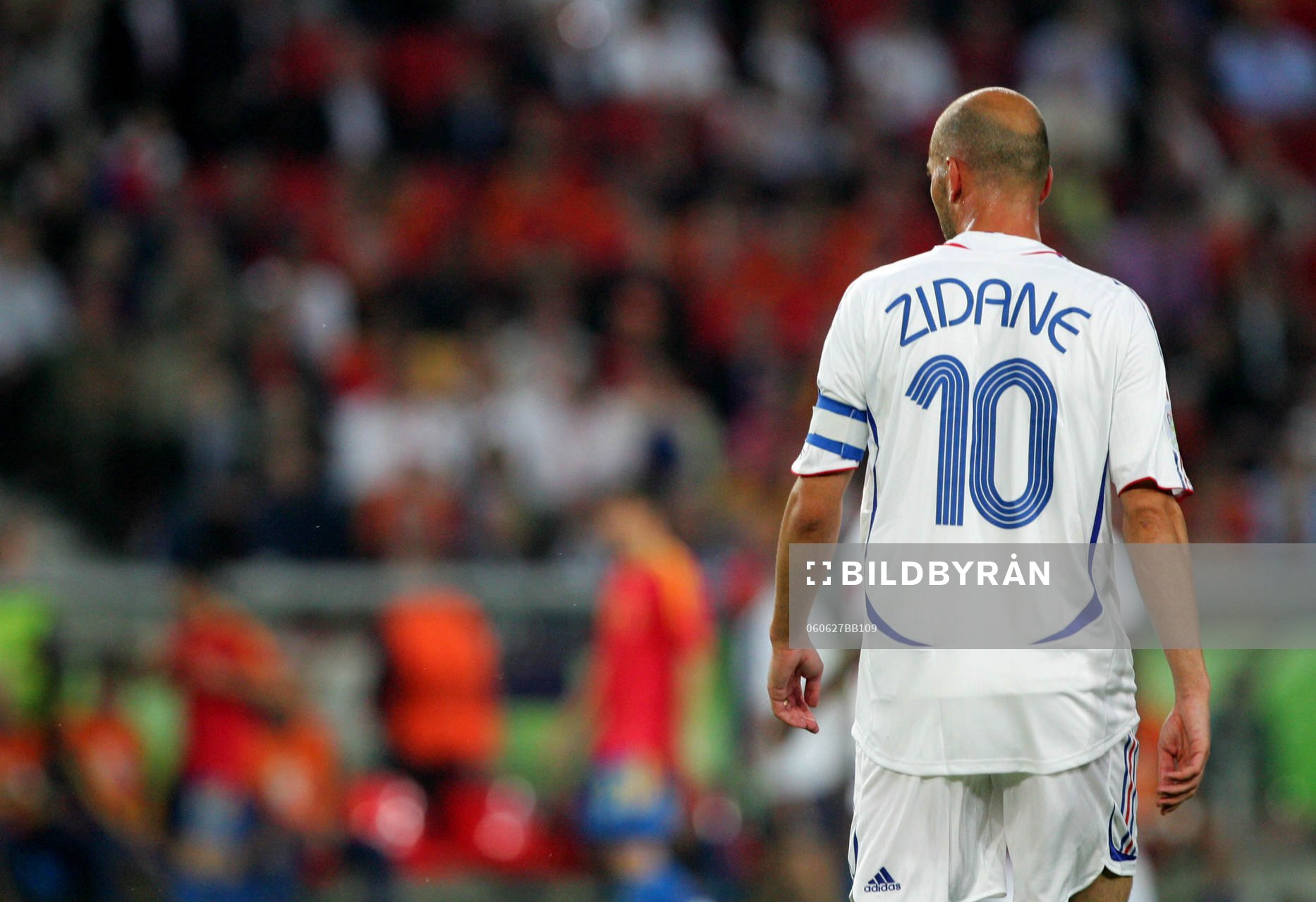 Zinedine Zidane, Frankrike. Nummer 10, tröja