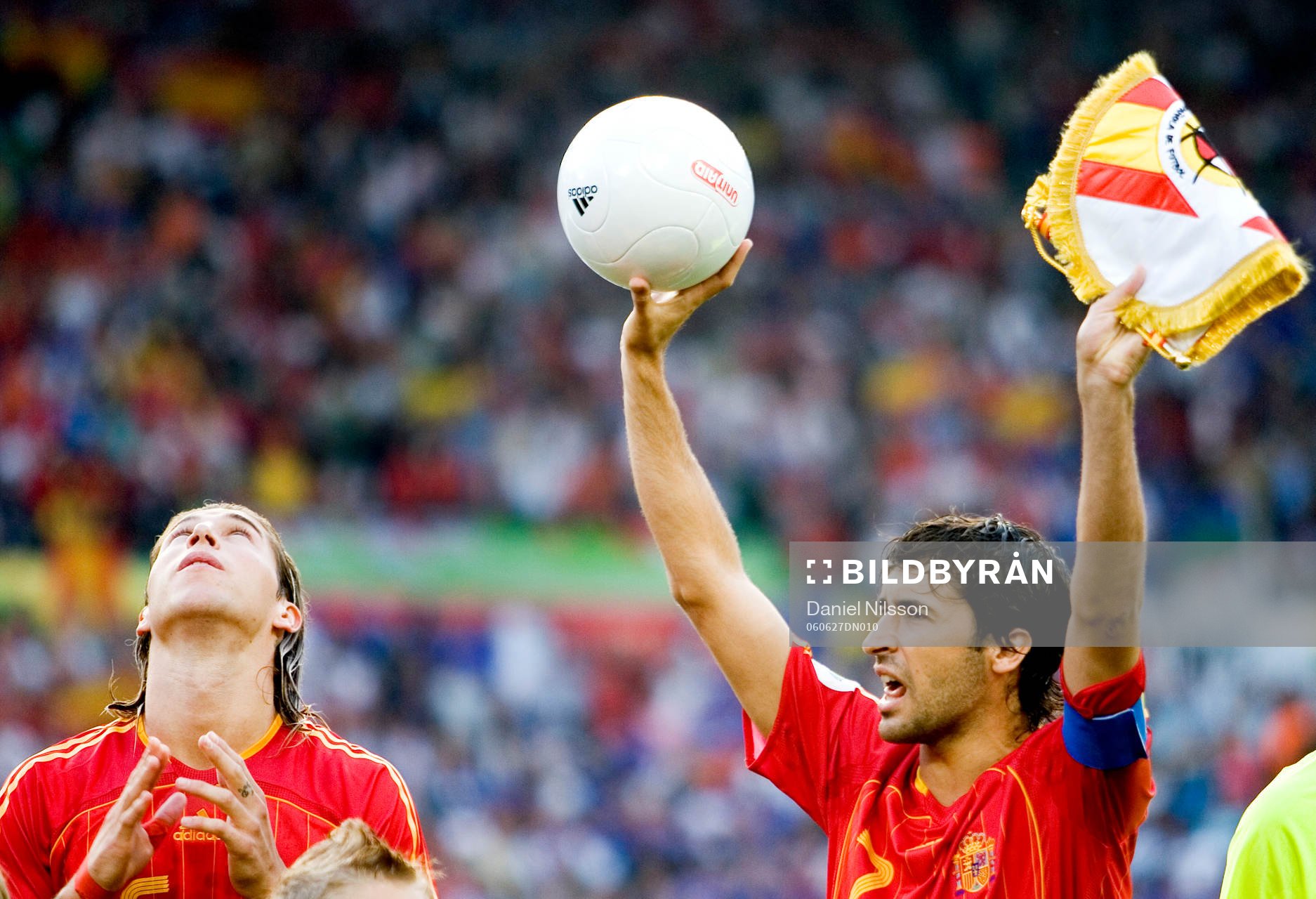 Sergio Ramos och Raul, Spanien