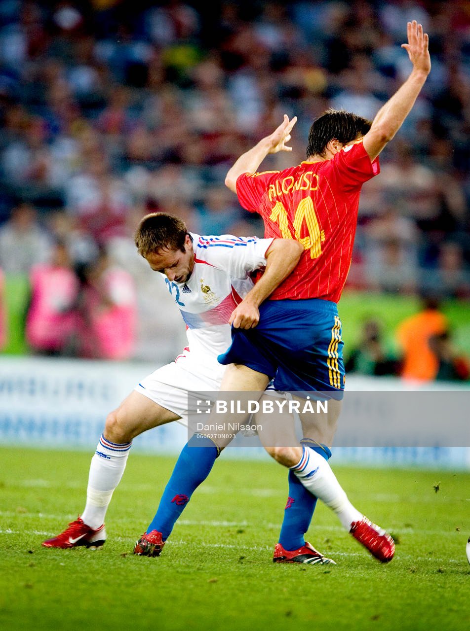 Frank Ribery, Frankrike och Xabi Alonso, Spanien