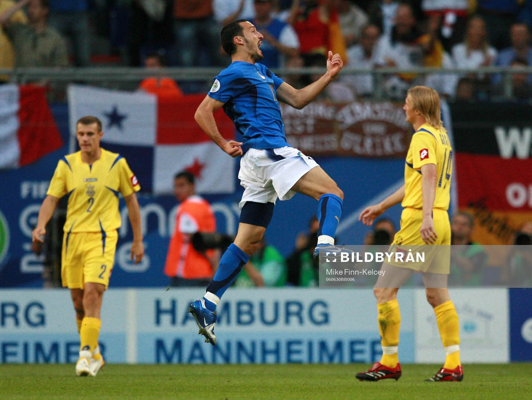 Gianluca Zambrotta, Italien (Jubel)