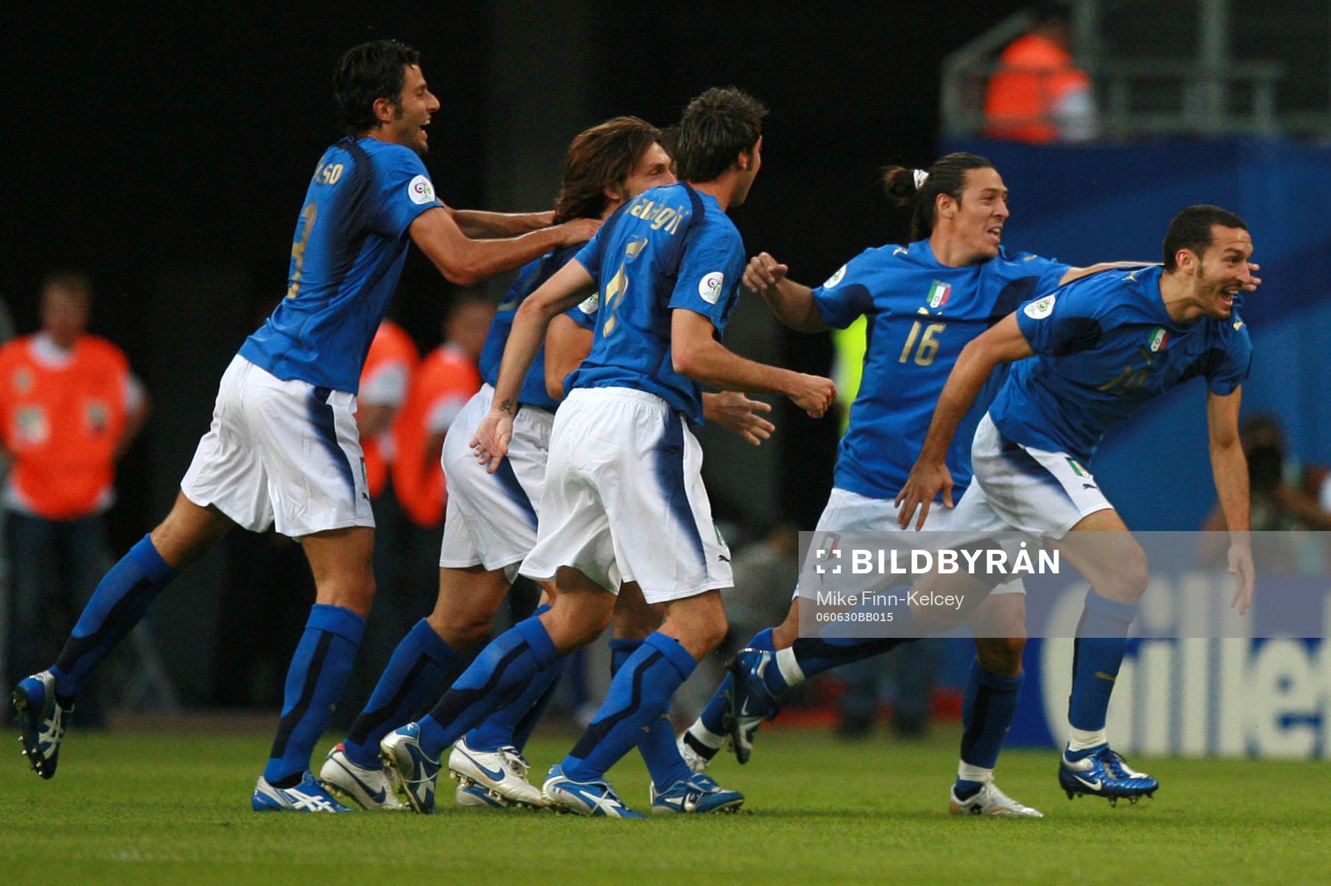 Gianluca Zambrotta, Italien (Jubel)
