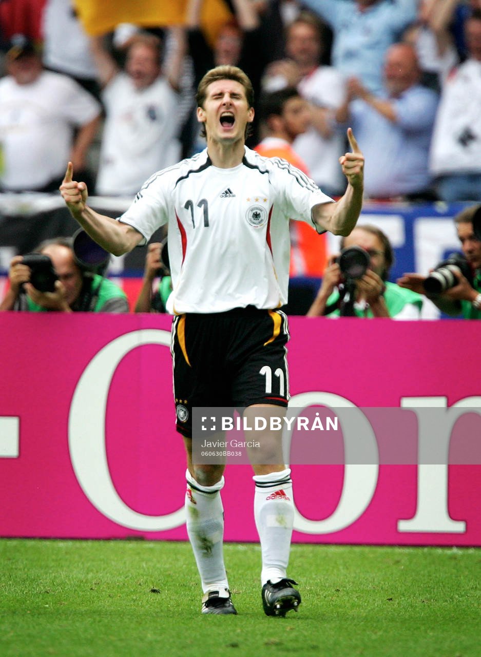  Miroslav Klose, Tyskland, jubel, glädje