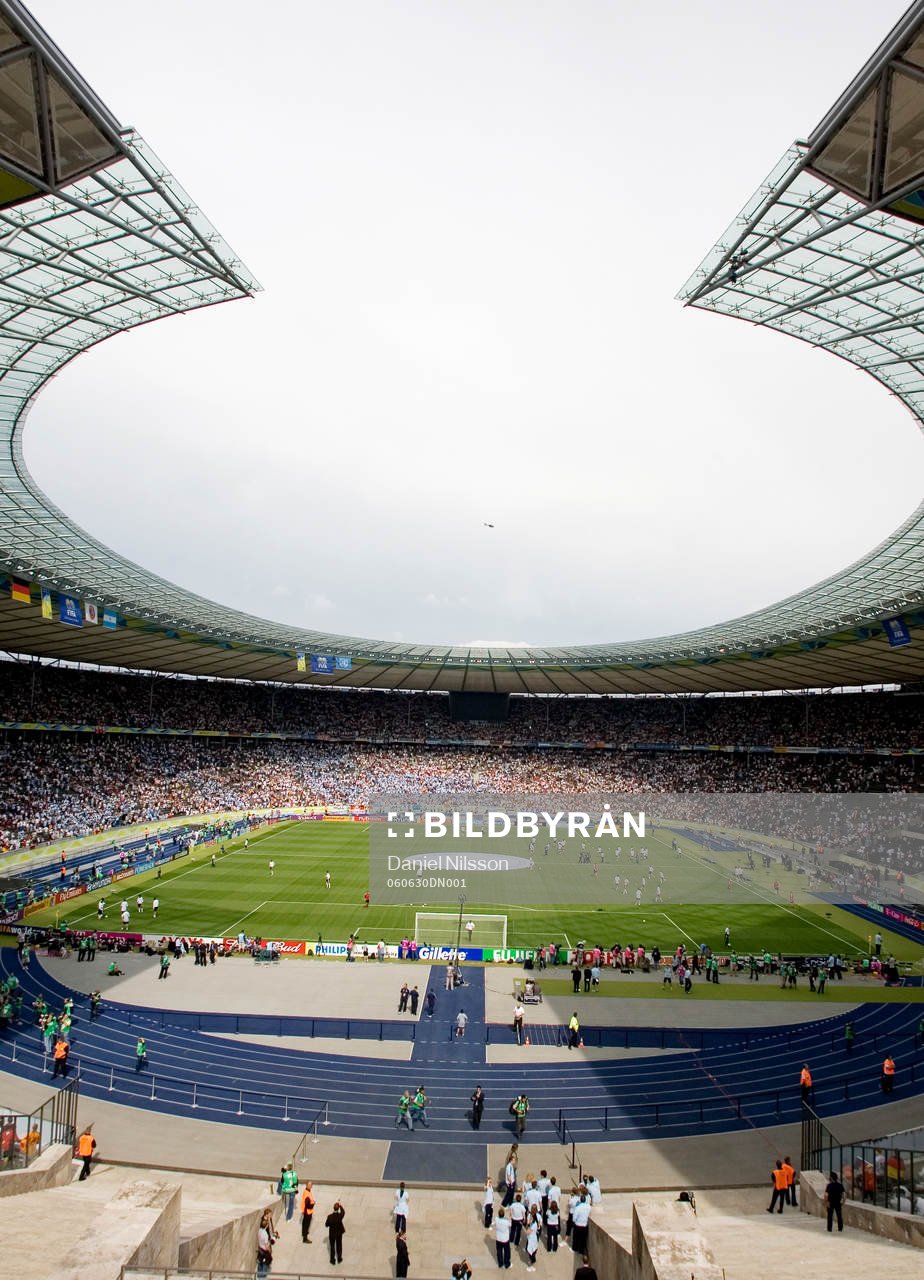Fotboll, VM 2006, Arena, Olympiastadion i Berlin, Interiör