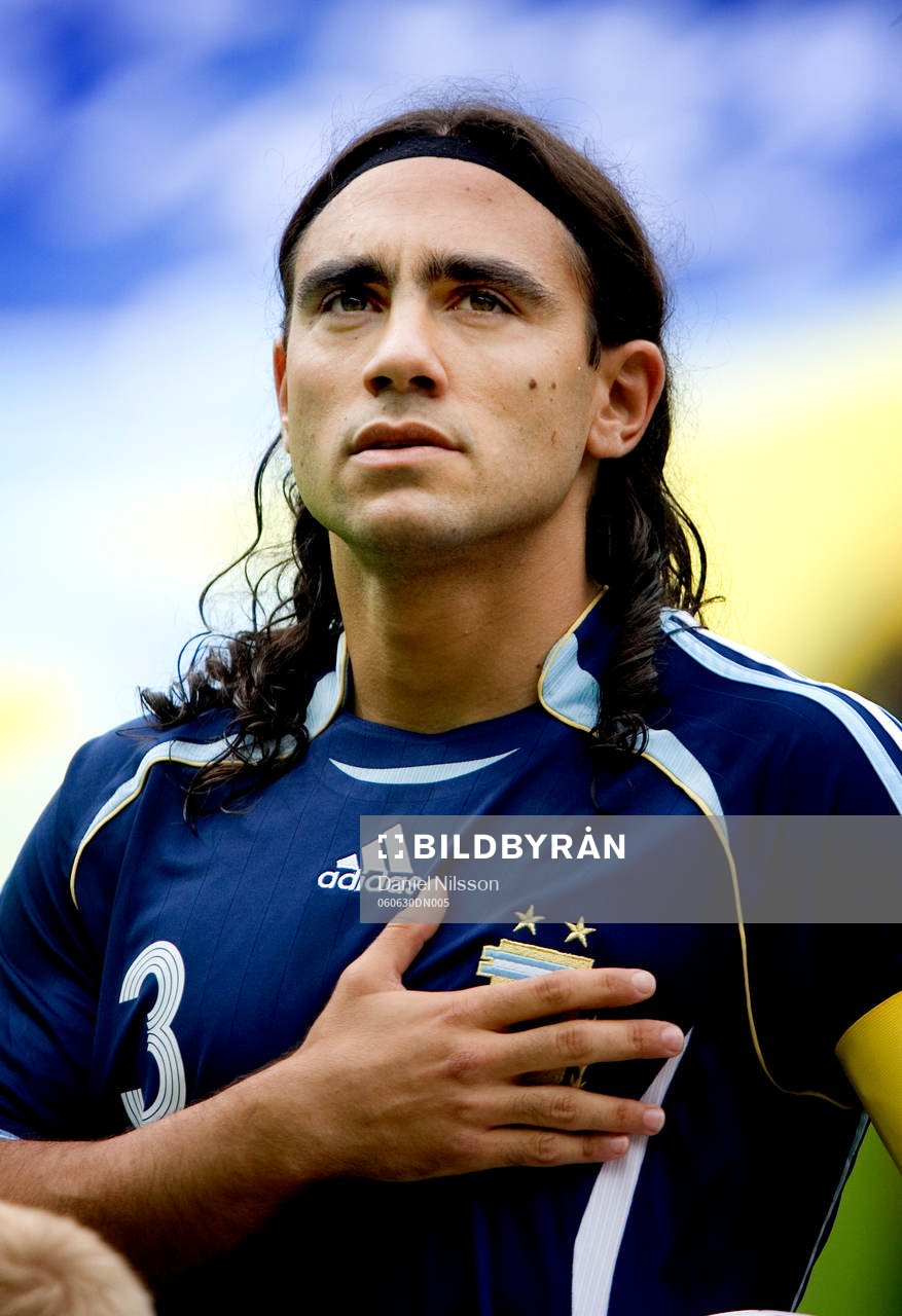 Juan Pablo Sorin, lagkapten Argentina