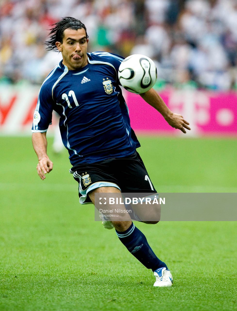 Fotboll, VM 2006, Oscar Tevez, Argentina