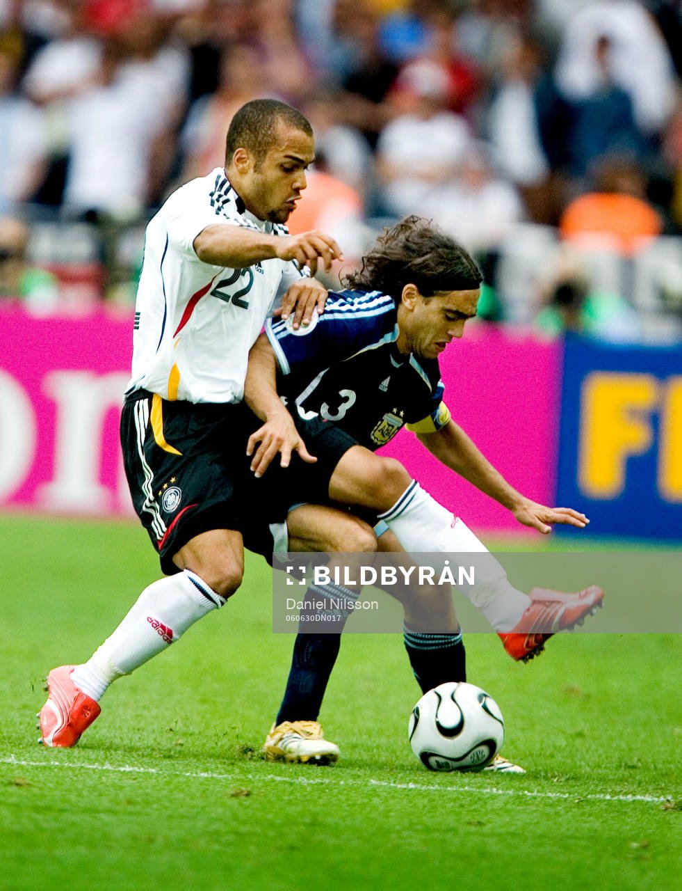 Juan Pavlo Sorin, Argentina och David Odonkor, Tyskland