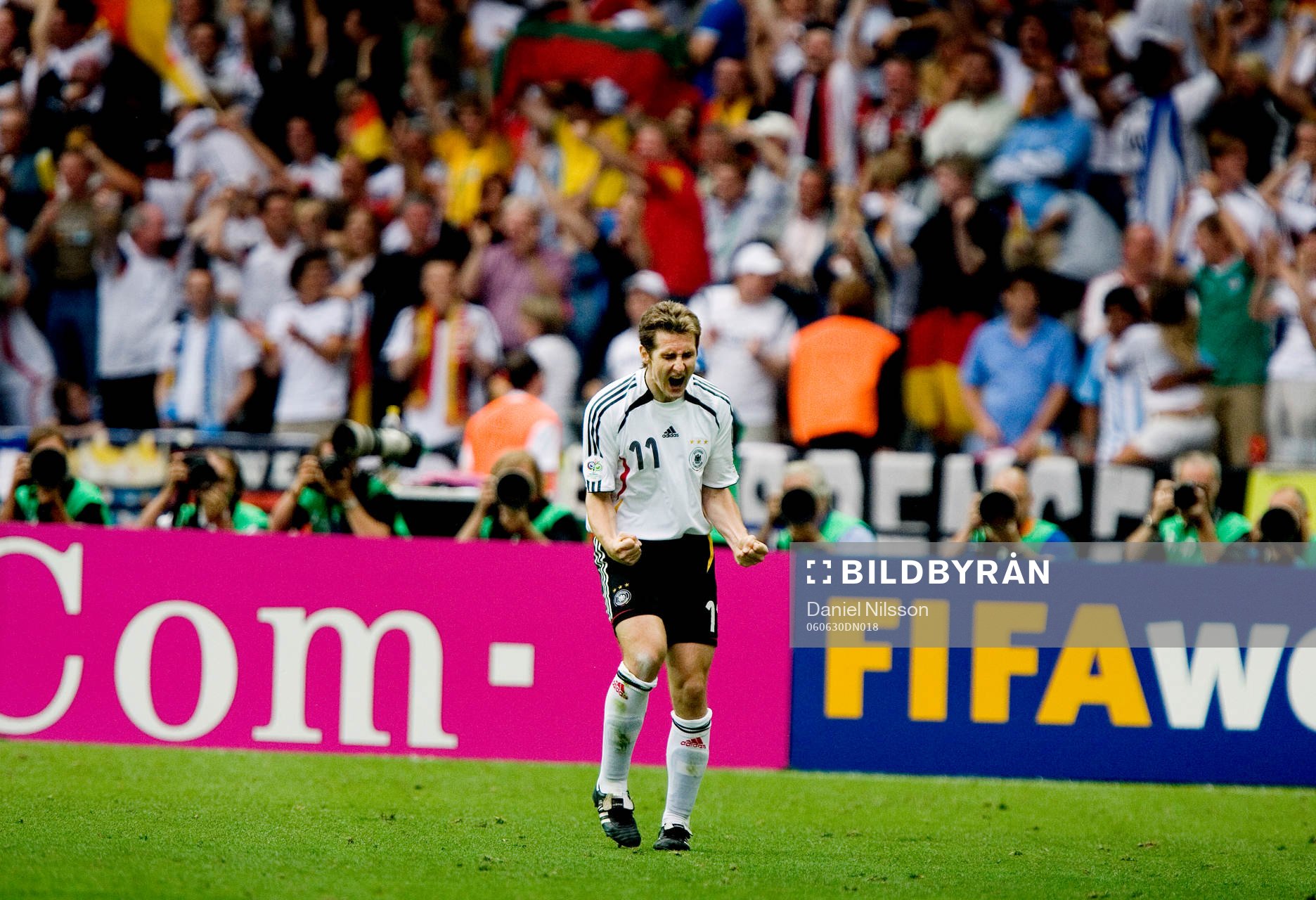 Miroslav Klose, Tyskland, jubel