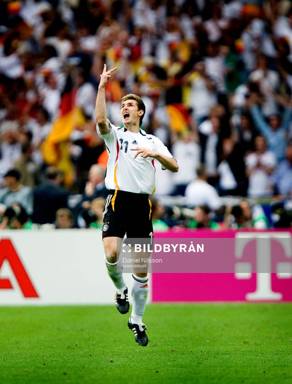 Miroslav Klose, Tyskland, jubel