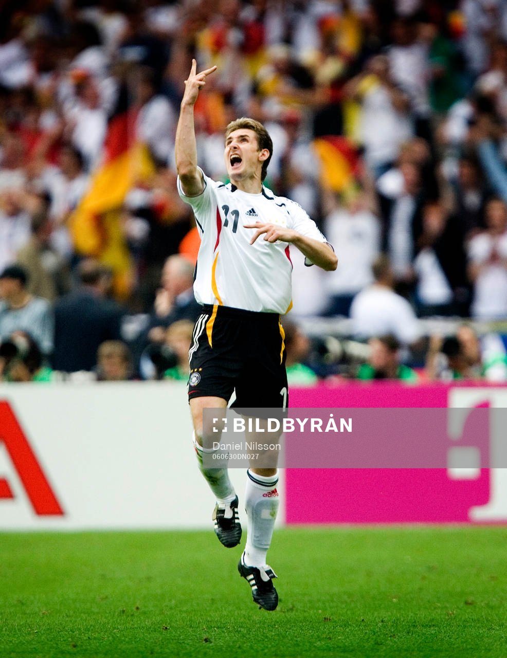 Miroslav Klose, Tyskland, Jubel