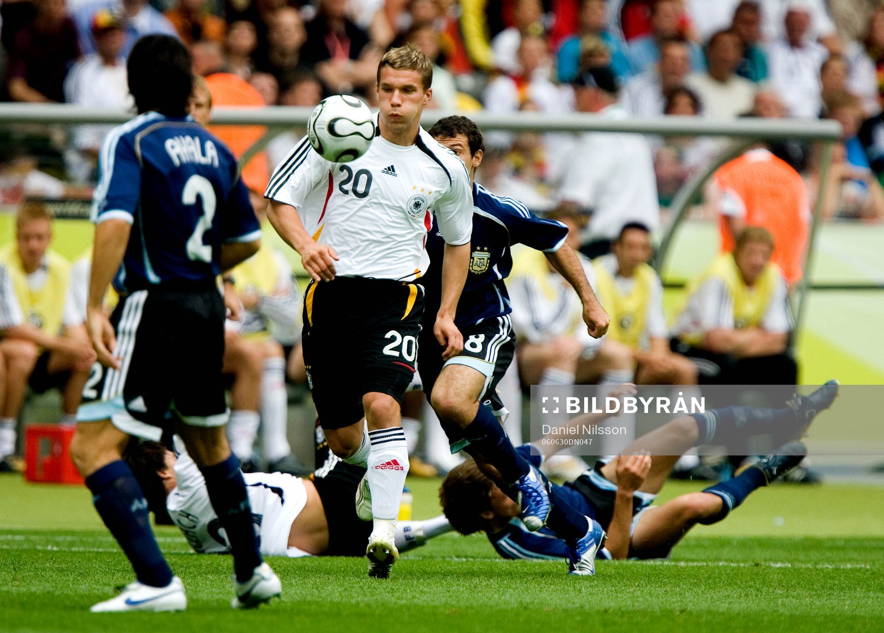Lukas Podolski, Tyskland