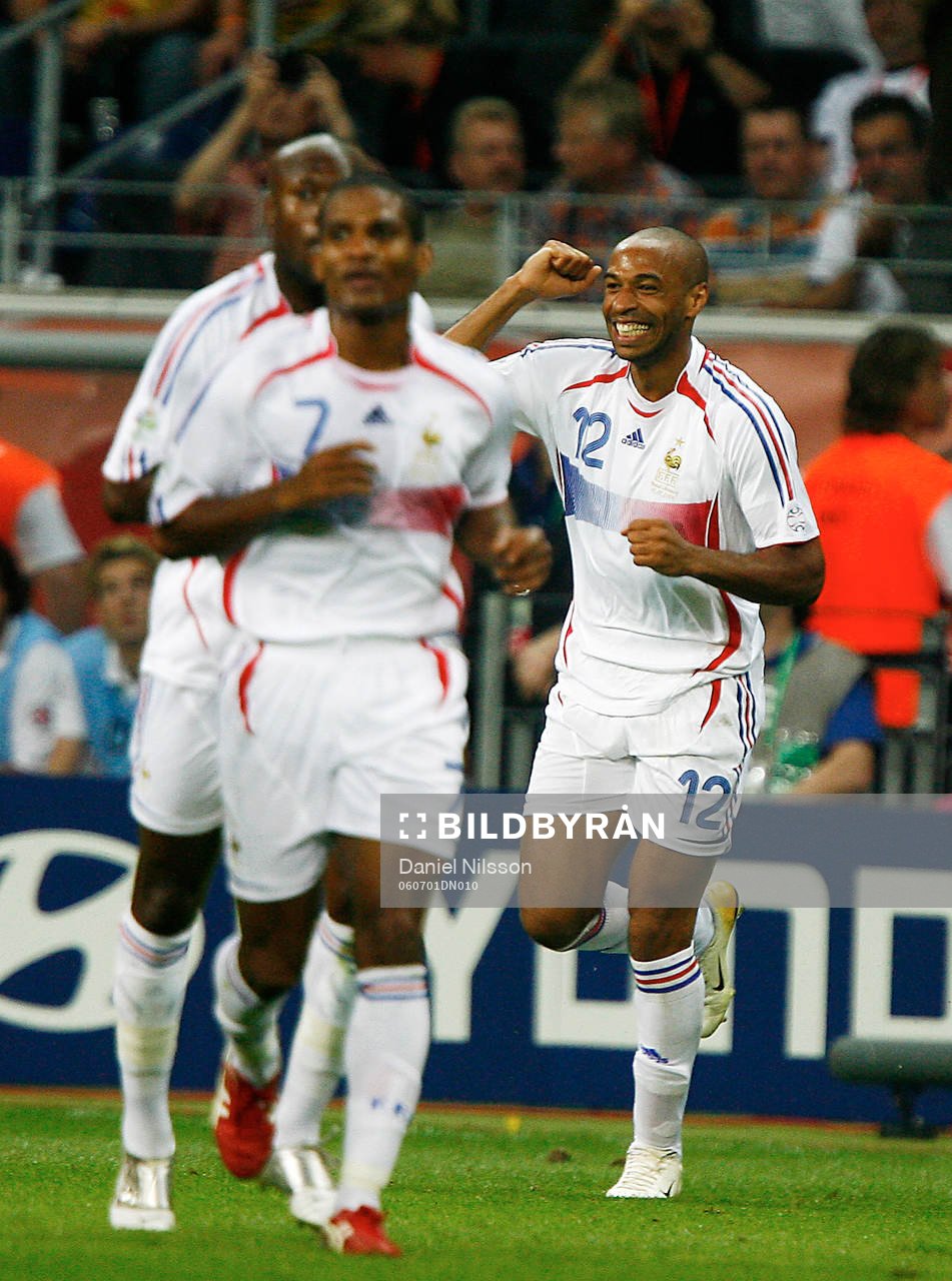 Thierry Henry, Frankrike, jubel