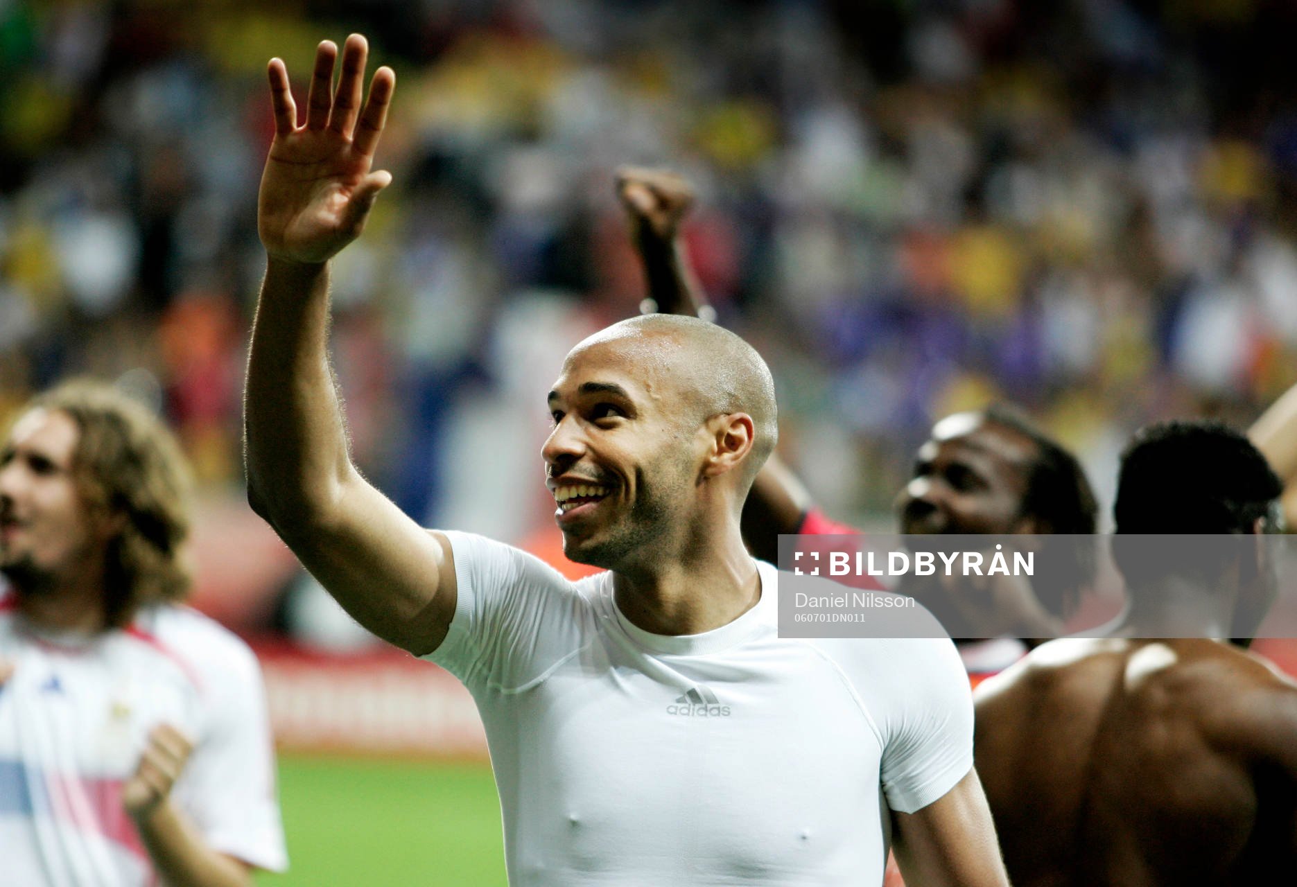 Thierry Henry, Frankrike, jubel