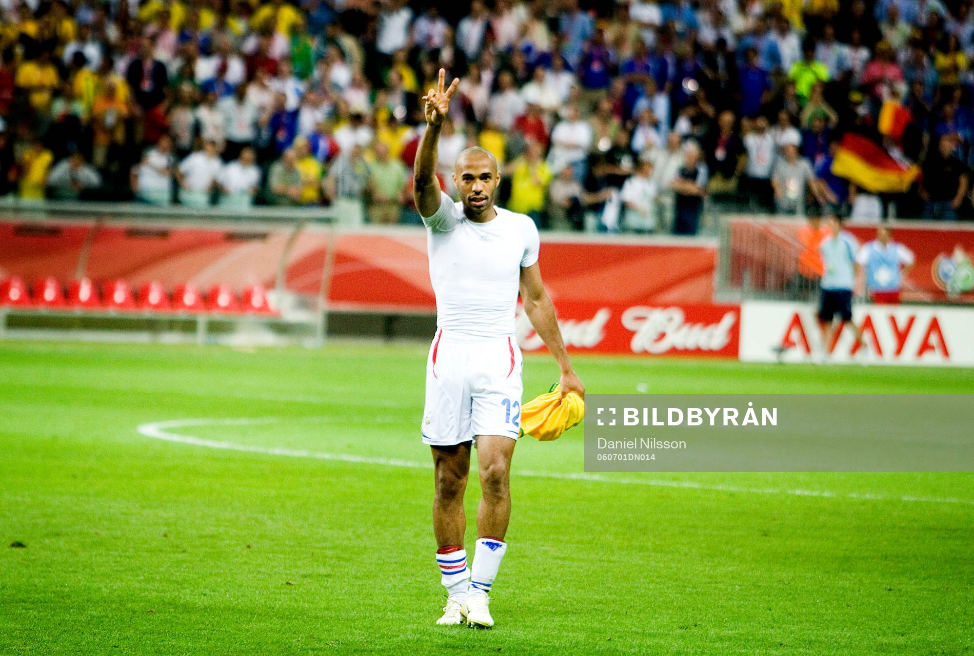 Thierry Henry, Frankrike, jubel