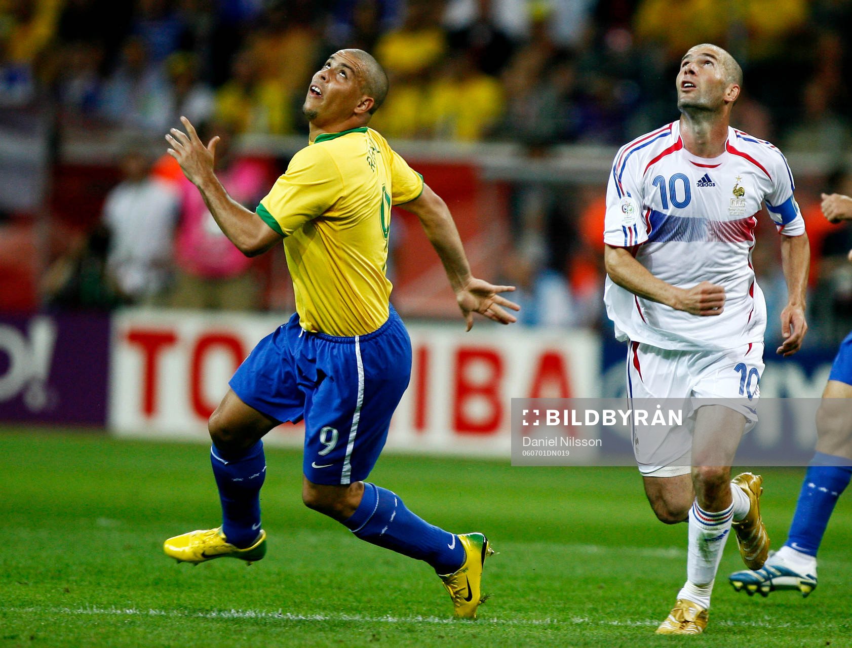 Ronaldo, Brasilien och Zinedine Zidane, Frankrike