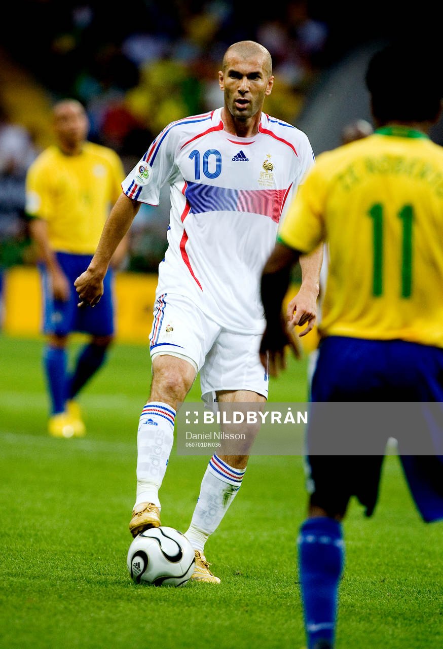  Zinedine Zidane, Frankrike.