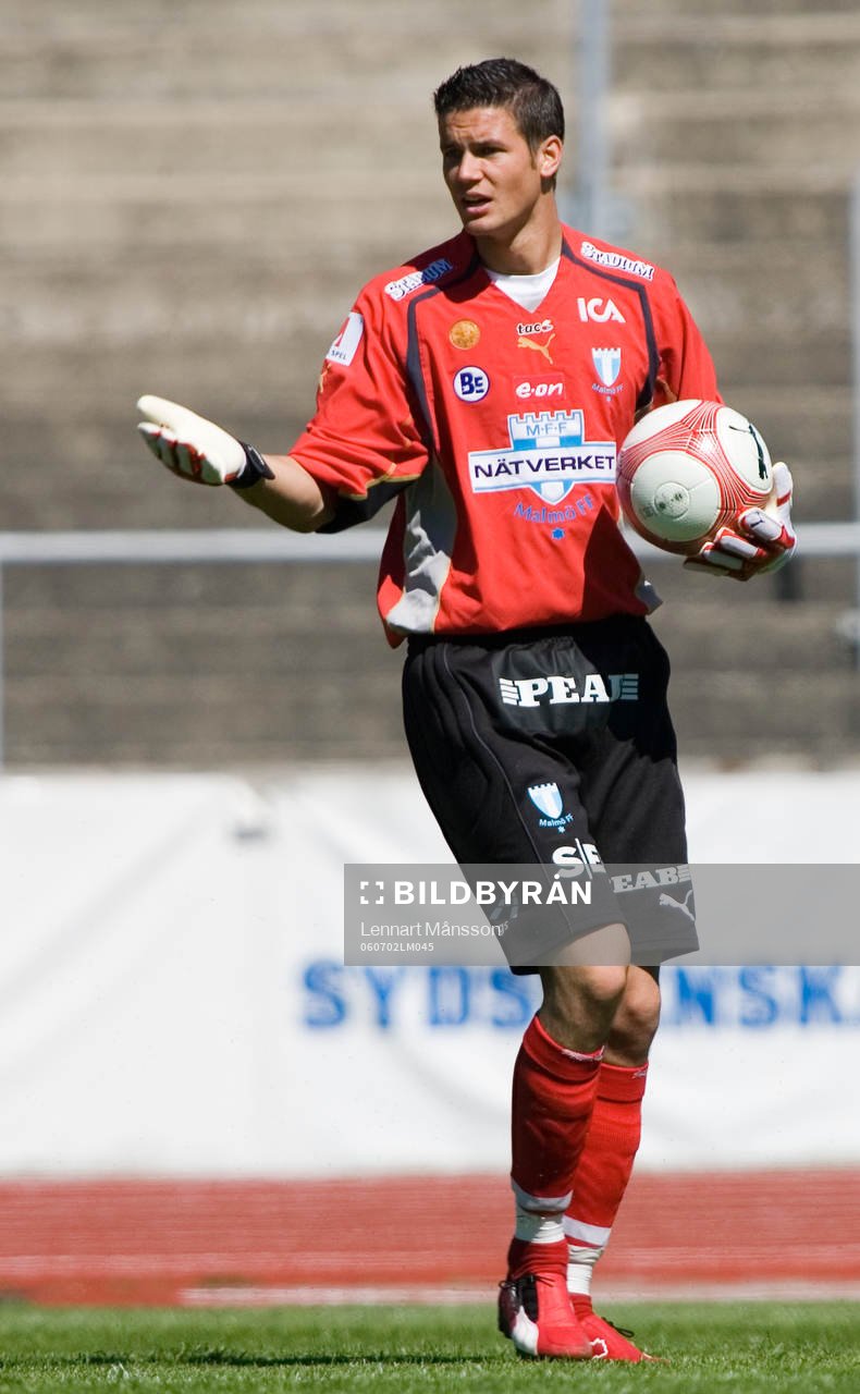 Jonas Sandqvist, målvakt, Malmö FF
