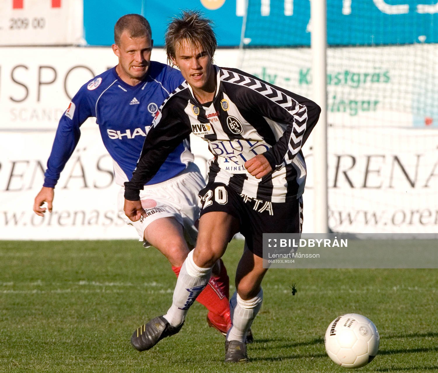 Robin Wikman, Landskrona och Kristian Bergström,