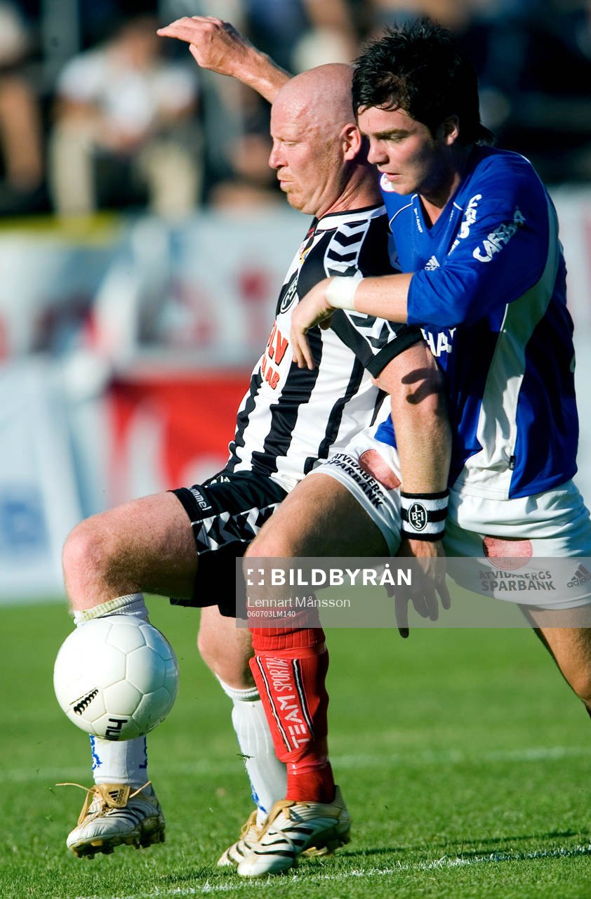  Jörgen Pettersson och Christian Karlsson i duell.