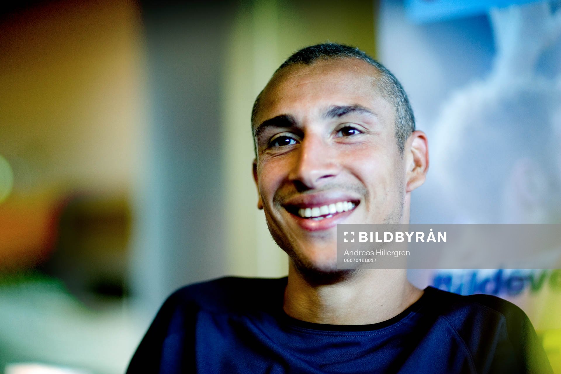 Henrik Larsson har kommit hem. Första träningspasset