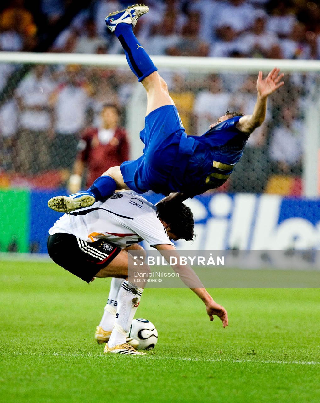 Michael Ballack, Tyskland och Francesco Totti, Italien