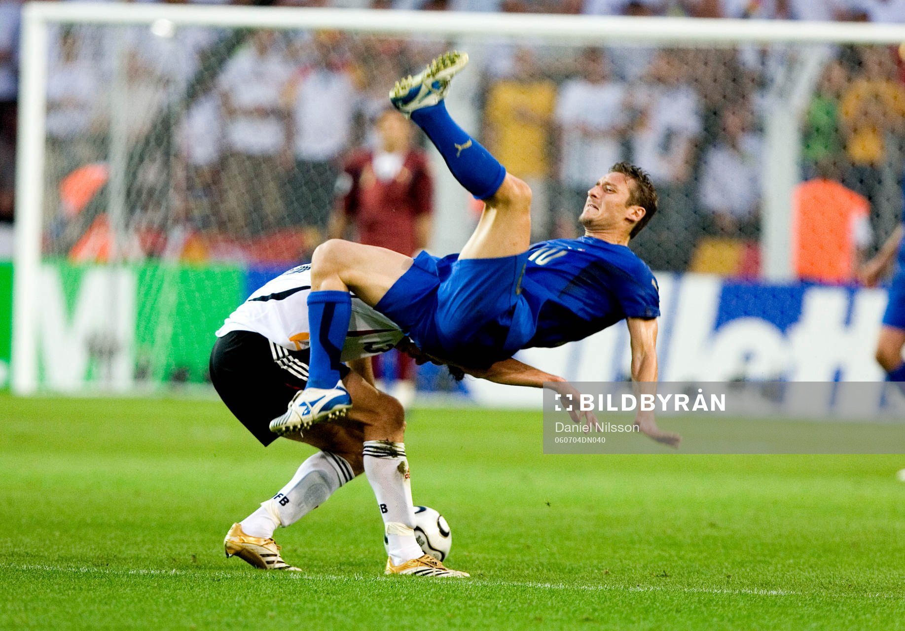 Michael Ballack, Tyskland och Francesco Totti, Italien