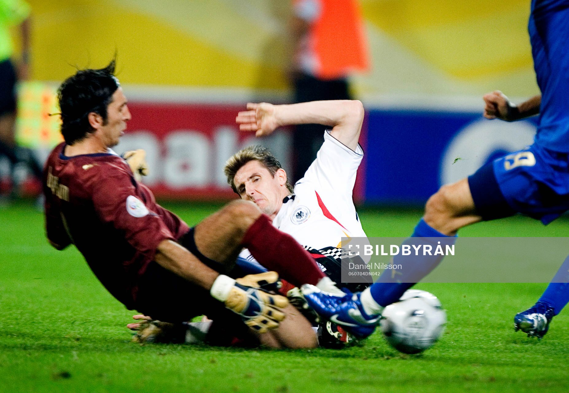 Miroslav Klose, Tyskland och Gianluigi Buffon, (målvakt)